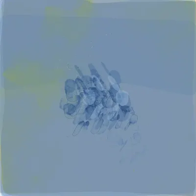 a blue flower